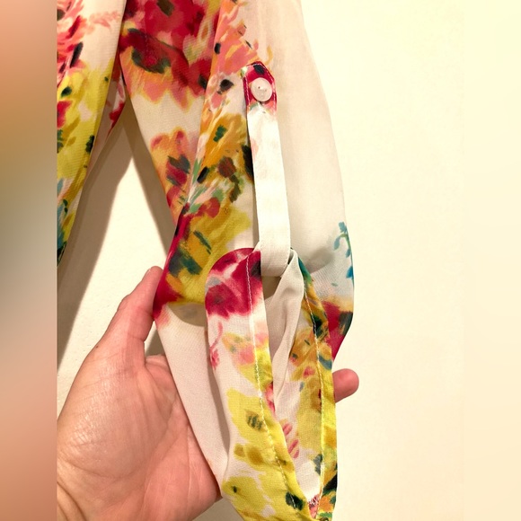 NWT Kut from the Kloth Adali Dress, Size 6, Floral Multi Colored - Picture 3 of 12